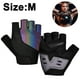 thumbnail image 1 of Guantes de ciclismo, guantes de verano para ciclismo de montaña, de medio dedo, con gel amortiguador, antideslizantes y reflectantes de varios colores para hombre y mujer., 1 of 8