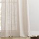 thumbnail image 3 of Cortinas Joydeco de Lino Semitransparentes 213 cm Rosa Beige 2 Paneles, 3 of 7