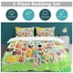thumbnail image 5 of x240 Battle for Dream Island BFDI Bed Duvet Cover Microfiber Bedding Sets 3D Printed Lightweight 3 Piece Comforter Sets, 1 Duvet Cover And 2 Pillow Shams for Kids Boys Girls 79"x90" jn240, 5 of 5