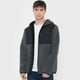 thumbnail image 3 of Casaca Hombre Sherpa Hoodie Gris Corona, 3 of 5
