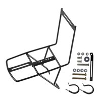 Ioensy - Alforja De Carga Delantera Para Bicicleta, Soporte Para Bicicleta De Montaña, Hierro Al Aire Libre