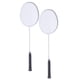 thumbnail image 2 of Juego De 2 Raquetas De Bádminton Ligeras Para Accesorios De Jardín Principiantes Blanco, 2 of 5