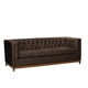 thumbnail image 2 of Sofa Roma 3C Cuero Colorado Marron, 2 of 5