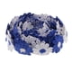 thumbnail image 5 of 3 yardas 25 mm margarita flor bordado encaje ajuste cinta costura artesanía azul, 5 of 5
