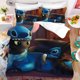 thumbnail image 2 of Kawaii Stitch Bedding Sets Comforter Quilt Bed Cover Duvet Cover Pillow Case 2-3 Pieces Sets Kids Adult Size for Bedroom, 2 of 5