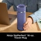 thumbnail image 3 of Taza de viaje Ninja Sip Perfect, 473 ml, acero inoxidable, color morado, 3 of 3