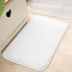 thumbnail image 1 of Xiao Hua Tapete de Piso de Baño Lavable Antideslizante, Tapete de Baño Decorativa, Tapete de Piso de Alta Felpa Gruesa y Absorbente, Blanco, 24 X 35.4 Pulgadas, 1 Pieza, 1 of 4