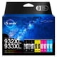 thumbnail image 1 of Cartucho de tinta Uniwork compatible para HP 932XL 933XL (paquete de 8), 1 of 7