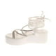 thumbnail image 4 of Sandalia Romana Blanco Andarina, 4 of 5
