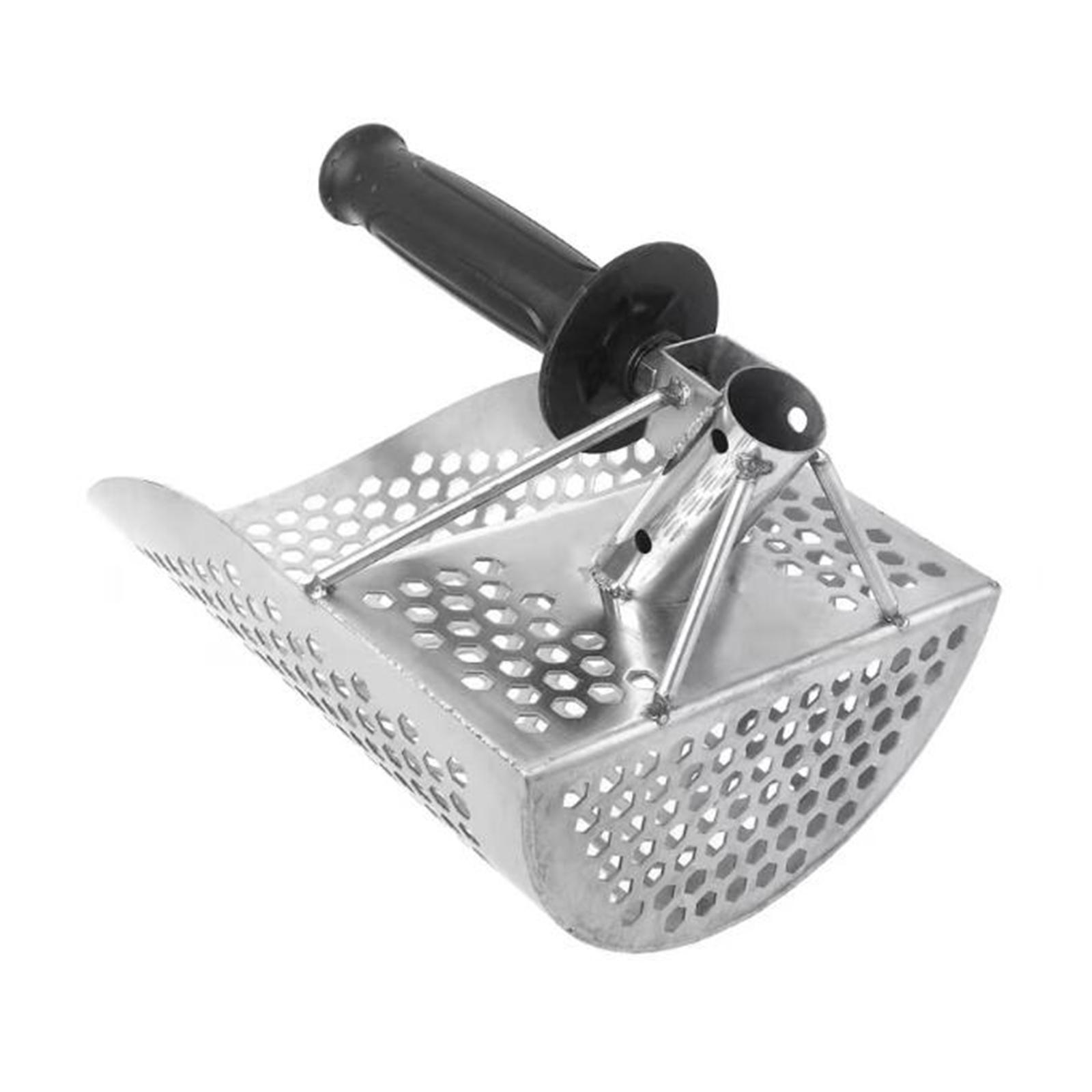 Magideal - Pala Para Recoger Arena, Pala Para Encontrar Arena En La Playa, De Arena De Mango Largo Para Adultos, Búsqueda De Bajo El Agua En La