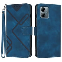 Funda Foxdock Para Motorola Moto G Play 2025 – Tipo Libro Con Soporte, Billetera, Correa Y Diseño Elegante