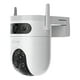 thumbnail image 3 of Cámara Seguridad Wifi Doble Lente H9c Dual 3k 5mp Blanco 15x20x15, 3 of 10