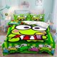 thumbnail image 1 of Bed- Duvet C-over A-nime -Cartoon Ker-oppi Kaw-aii Bedd-ing S-ets 3D Light-weig-ht 3 Pie-ce Comfort-er Sets, 1 of 5