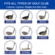 thumbnail image 3 of Afilador de ranuras para palos de golf Bulex, herramienta para volver a ranurar, azul, 3 of 7