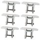 thumbnail image 5 of 6 Soportes De Pared Para Toldo, Accesorios Blancos Para Terraza, Toldo De Protección Solar, 5 of 5