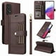 thumbnail image 4 of FOXDOCK Funda tipo Cartera para Samsung Galaxy A13 4G – Cubierta de Cuero PU con Múltiples Ranuras, Bolsillo para Efectivo y Correa de Muñeca, 4 of 6