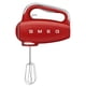 thumbnail image 1 of Batidora de mano eléctrica Smeg Red de estilo retro de los años 50 con accesorios, 1 of 6
