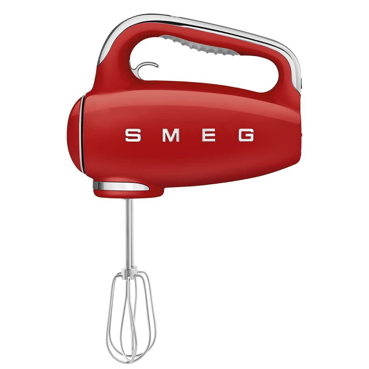 Batidora De Mano Eléctrica Smeg Red De Estilo Retro De Los Años 50 Con Accesorios