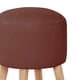 thumbnail image 2 of Pouf Nantes Pu Chocolate, 2 of 3