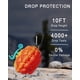 thumbnail image 4 of [Paquete De 2] Funda De Fruta Para Airpods Pro Bonita Funda 2019 Juego De Accesorios Protectores De Silicona Con Dibujos Animados 3D Para Devil Fruit, 4 of 9