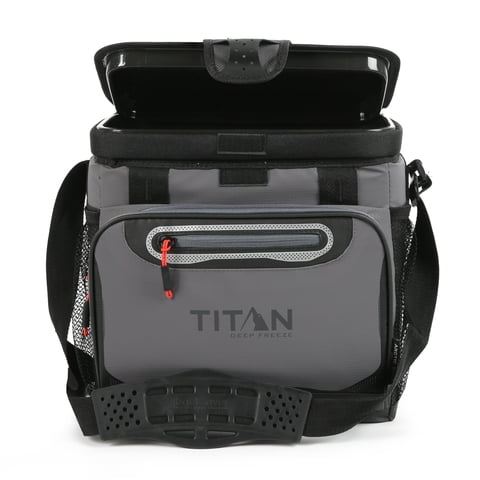 Titan By Arctic Zone - Cooler Titan De Arctic Zone Deep Freeze, 16 Latas, Piel De Tiburón, Color Gris
