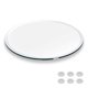 thumbnail image 1 of Tapa de Mesa de Vidrio Better Bevel Redonda de 18 pulgadas y 10 mm de Grosor, 1 of 7
