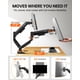 thumbnail image 4 of Pantallas Arm ErGear de doble monitor totalmente ajustables de 13 a 32 pulgadas, 4 of 8