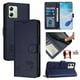 thumbnail image 5 of Funda tipo cartera FOXDOCK para Motorola Moto G54 5G con soporte, ranuras, RFID, diseño de gato, 5 of 5