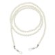 thumbnail image 4 of perla con cuentas gafas de cadena cadena gafas de sol correa cordón collar blanco, 4 of 5