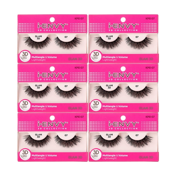 Pestañas postizas i-Envy 3D Glam Collection Multángulo y Volumen
