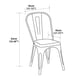 thumbnail image 2 of Pack 4 Sillas de Comedor Tolix 45x45x83 Cm, 2 of 3