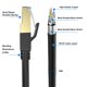 thumbnail image 2 of Cable Ethernet Cat 8 de 35 pies/10,7 m de alta velocidad, 40 Gbps, 2000 Mhz, 2 of 7