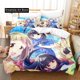 thumbnail image 1 of Anime A Place Further Than The Universe Bedding Set Boys Girls Duvet Cover Pillowcase Bed Adult, 1 of 5