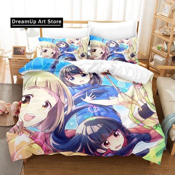 Anime A Place Further Than The Universe Bedding Set Boys Girls Duvet Cover Pillowcase Bed Adult