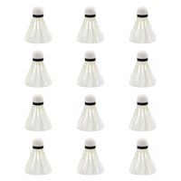 Ioensy - Volantes De Bádminton De Estabilidad Birdie Para Ejercicios Deportivos En Interiores 12 Piezas