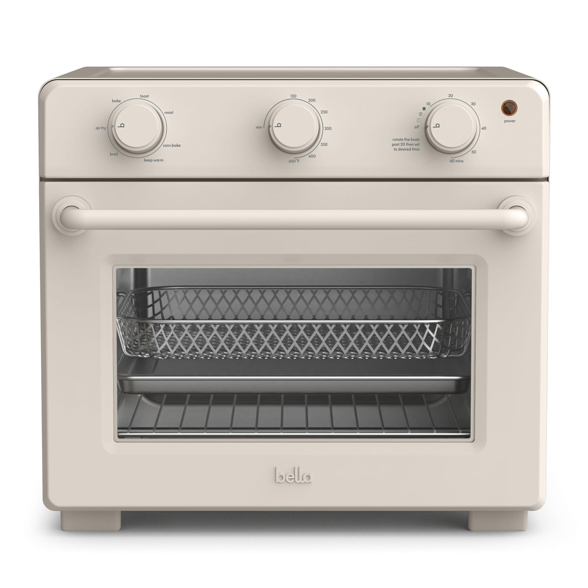 Horno Tostador Air Fry Bella Air Fry 7 Preset 1700 W Oatmilk