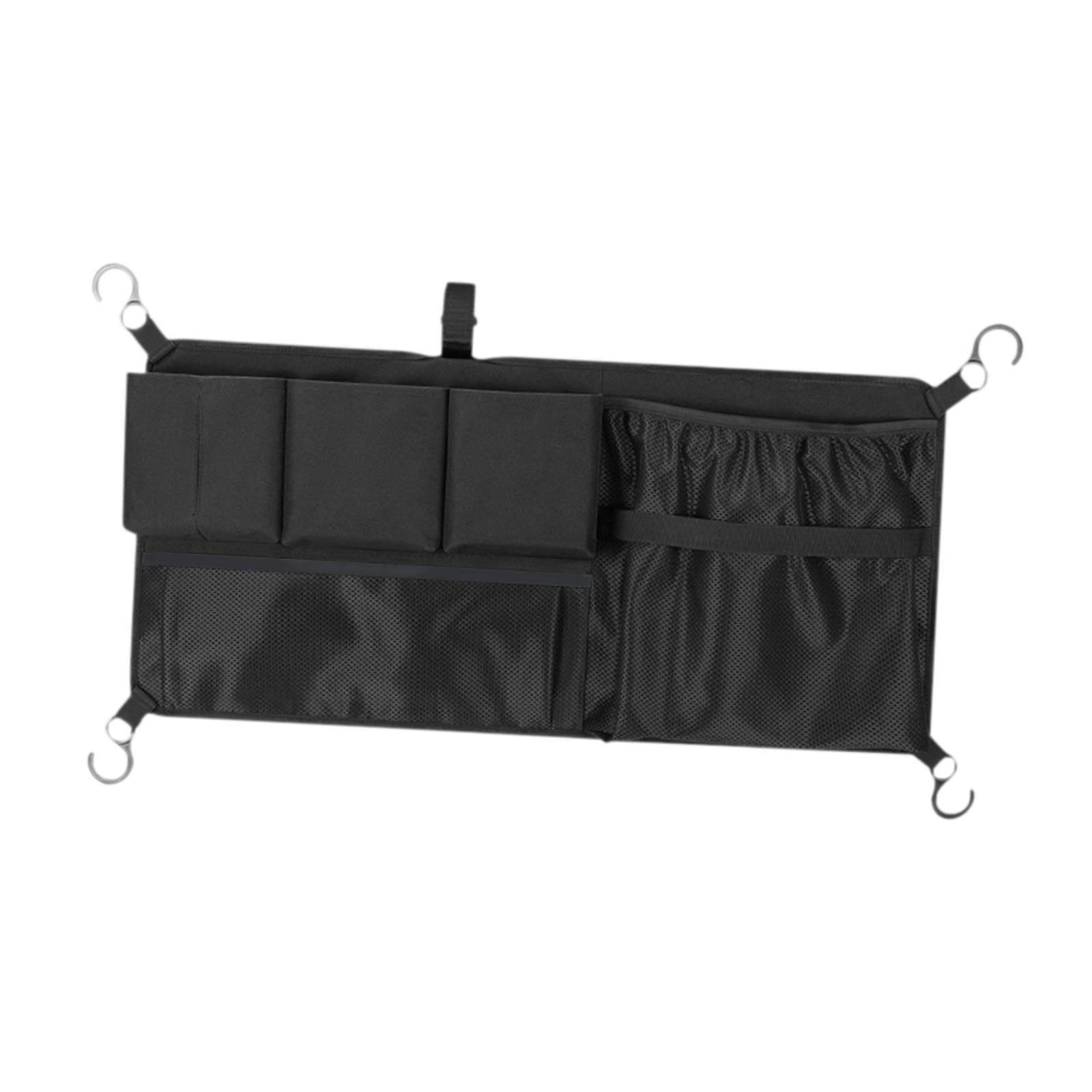 Magideal - Bolsa De Bolsillo Lateral Para Carrito Plegable, Bolsa De Malla De Gran Capacidad Para Almacenamiento Lateral, Organizador De Artículos Diversos Para