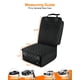 thumbnail image 5 of Funda de asiento de coche PETICON, impermeable en la parte delantera, 2 unidades, color negro, 5 of 8