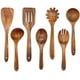 thumbnail image 1 of Cucharas de Madera Bokalaka 7Pcs Teca, 1 of 2