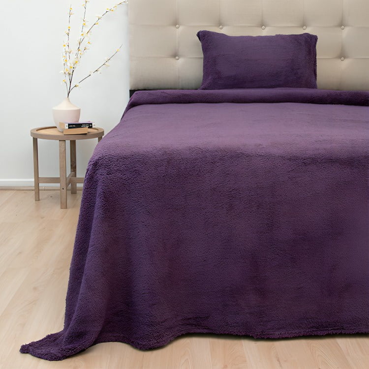 Sábanas Chiporro Lisa 1.5 Plazas / Morado– Doral