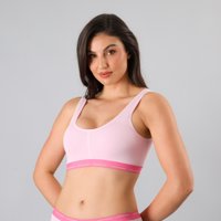 Peto Algodon Logo Flores Mujer 25500-250