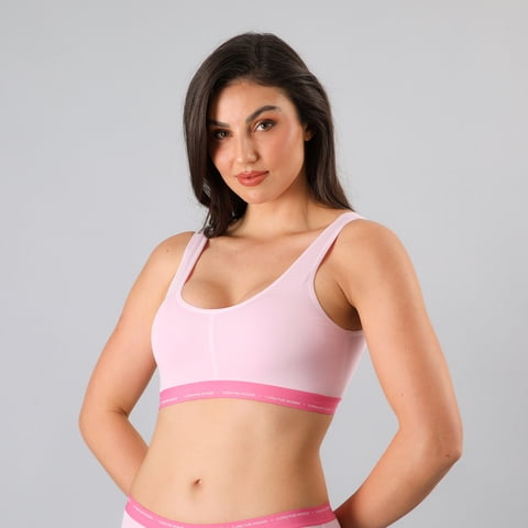 Peto Algodon Logo Flores Mujer 25500-250