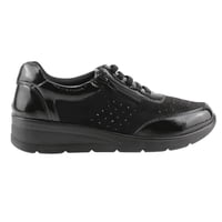 Zapatilla New Walk Brillos Negro