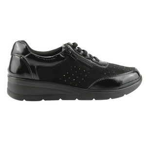 Zapatilla New Walk Brillos Negro