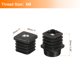 thumbnail image 2 of Uxcell Pies Niveladores Ajustables para Muebles Inserto de Tubo Nivelador M8x25x25mm, 2 of 6