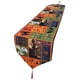 thumbnail image 1 of 1pc, Spooky Halloween Table Runner - Cotton Polyester Blend, Perfect for Dinner Parties and Home Decor, Gift Idea, 1 of 5