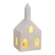 thumbnail image 3 of Adorno De Escritorio Blanco Iluminado De Pueblo Navideño Para Estante De Granja Estilo Festivo B, 3 of 3