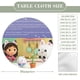 thumbnail image 2 of La casa de muñecas de Gabby-theme Fitted Round Tablecloths Elastic Edged Table Covers Waterproof Table Cloth for Kitchen Holiday Party Tables Decor 120cm, 2 of 6