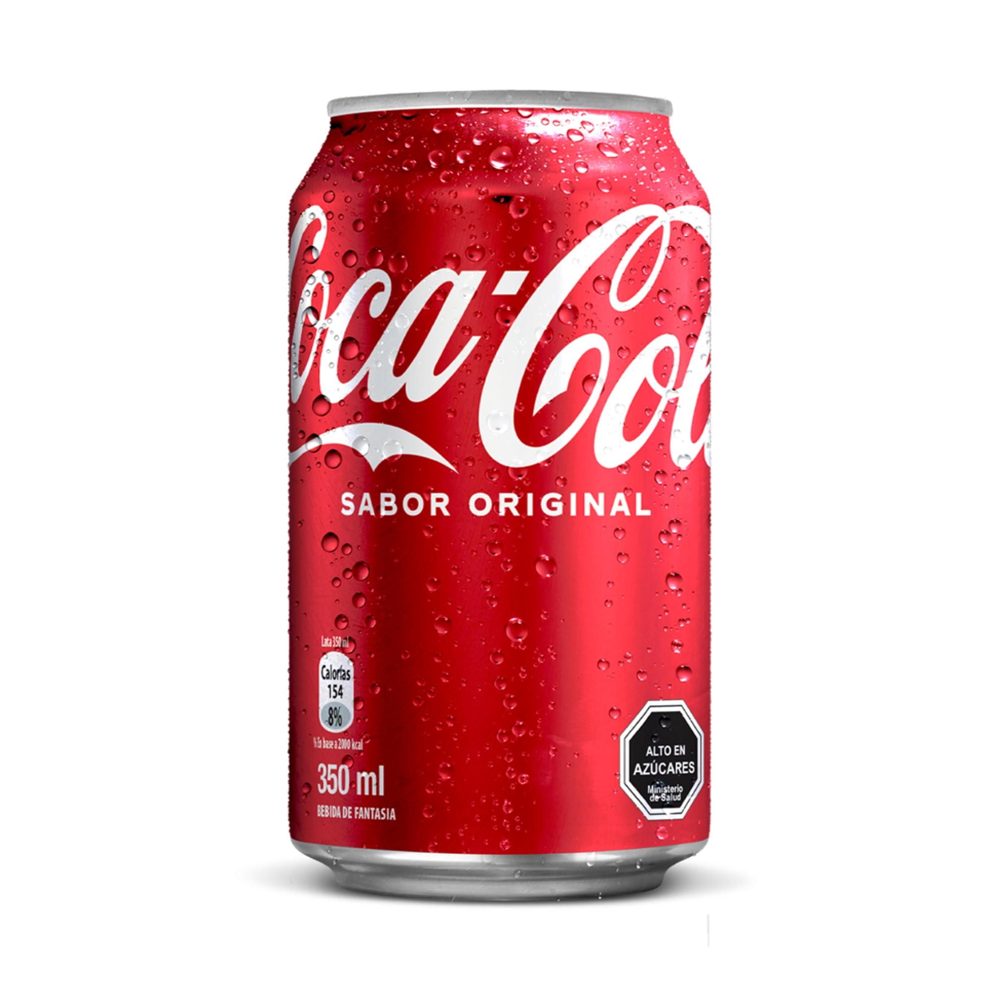 Bebida Original Pack 6 Lata 350 ml Coca-Cola