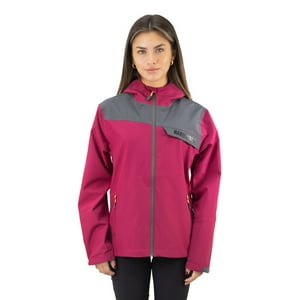 Hardwork - Hardshell Hw Norway Mujer Burdeo